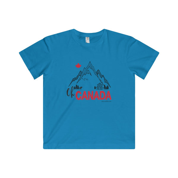 Oh Canada! A CANADIAN kids Fine Jersey Tee