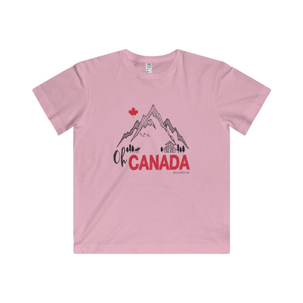 Oh Canada! A CANADIAN kids Fine Jersey Tee