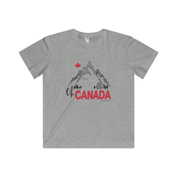 Oh Canada! A CANADIAN kids Fine Jersey Tee